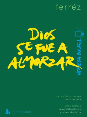 cover image of Dios se fue a almorzar
